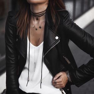 BB DAKOTA | black soft vegan leather jacket